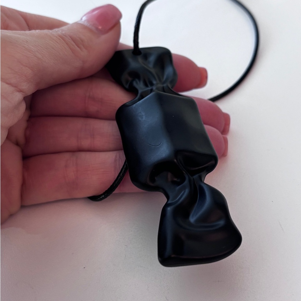 Black Candy Pendant Necklace - Picture 3 of 9
